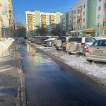 Как чистят дороги во Власихе