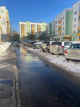 Как чистят дороги во Власихе