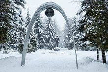 Сквер им. Титова в разные периоды — красоты любой погоды