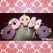 Буквы-подушки