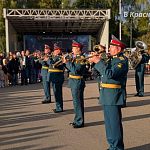 Военный оркестр ГИКЦ им, Г.С. Титова участвует в празднике