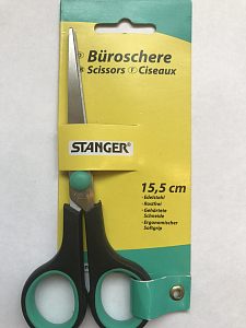 Ножницы офисные из высококачественной стали STANGER 15,5 см
