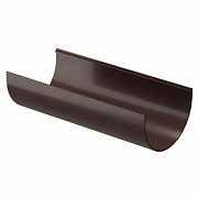Желоб Docke Premium пластиковый d120мм 3м (шоколад/каштан/гранат/пломбир)