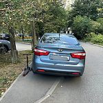 Только посмотрите как самокат припарковали! — Краснознаменск