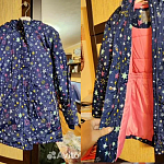 Куртка утепленная для девочки 140