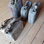 Канистры металлические б/у