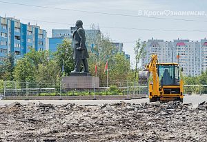 Реконструкция площади Ленина 