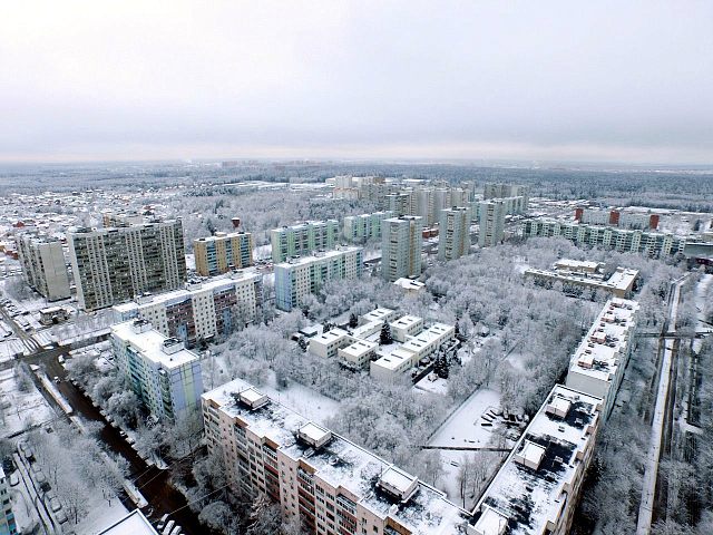 С добрым, морозным утром! Всем удачной недели! Вид