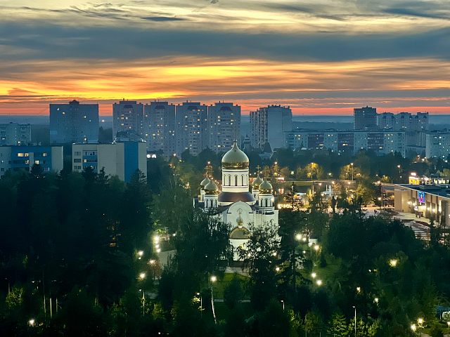 Праздничный закат