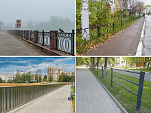 Раньше в Краснознаменске даже ограждения радовали глаз