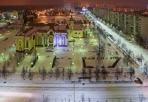 ночь, улица, штатив