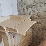 Кроватка детская и комод с пелен.столом гандылян  — Краснознаменск