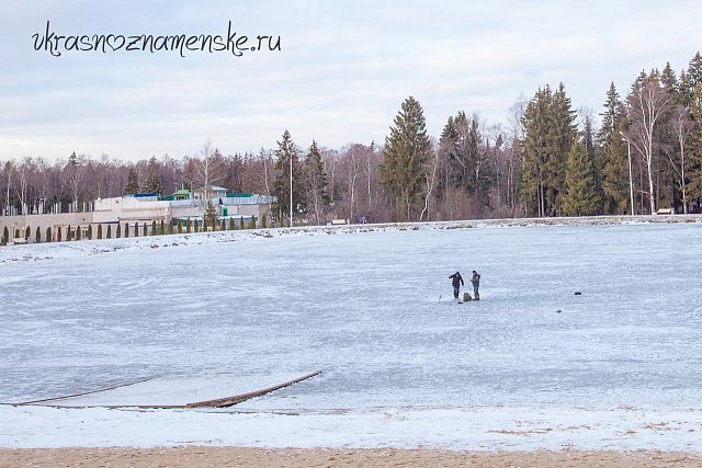 Рыбалка на новом озере