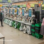 Новые кассы самообслуживания в Перекрёстке 