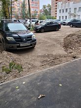 Жителям Парковая 6 проход будет перекрыт грязью и огромной лужей?