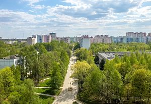 Главная аллея конец лета