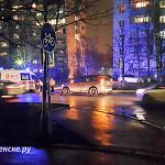 Около 19:30 был сбит мужчина на пешеходном переходе, недалеко от библиотеки