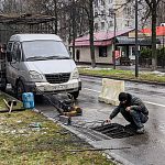 Небольшой дорожный ремонт на пр-т. Мира