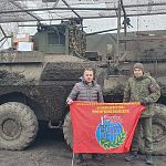 Времени было мало, но смогли доставить в 6 подразделений более 1,5 тонн груза