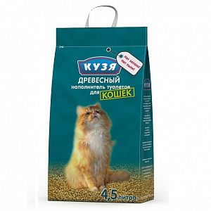 Древесный наполнитель КУЗЯ 4,5л