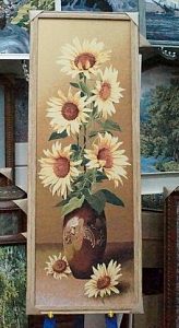 Подсолнухи ив б (108Х36), 3372-A-W4324, 4-гранник