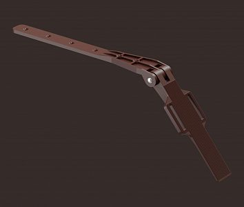 Крепление регулируемое Docke LUX (шоколад/графит/пломбир)