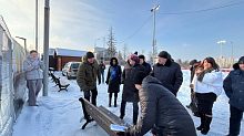 Олег Рожнов осмотрел благоустройство парка и новый каток в Краснознаменске