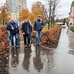 В Краснознаменске 389 квадратных метра плиточного покрытия заменили на асфальтобетонное