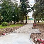 8 сентября глава Краснознаменска Игорь Головатик проверил ход работ по реконструкции сквера Г. С. Титова.