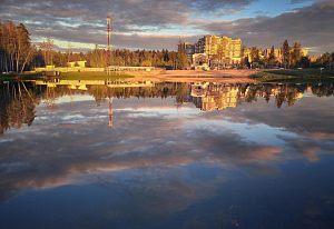 Озеро в Городском парке 