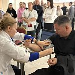 29 сентября в Доме офицеров стартовала донорская акция «Подари возможность жить!».