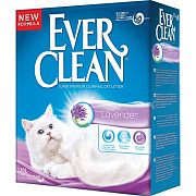 Ever Clean Lavender Наполнитель комкующийся с ароматом лаванды [10кг]