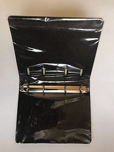 Папка для сменного блока Flowers,с кольцевым механизмом,формат А-5