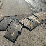 Берегите автомобили от сломанного «лежачего полицейского»