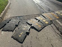 Берегите автомобили от сломанного «лежачего полицейского»