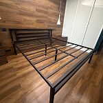 Кровать металлическая двуспальная — Краснознаменск