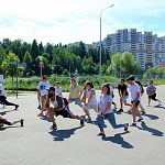 День физкультурника в Городском парке