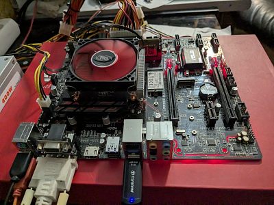Набор для начального игрового ПК с ddr4