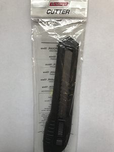 Нож канцелярский,18 мм Berlingo система "Push-lock"