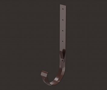 Кронштейн желоба Docke LUX металлический d141мм (шоколад/графит/пломбир)