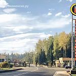 Заторы на центральном КПП