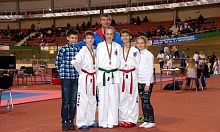 7 медалей привезли учащиеся отделения тхэквондо ДЮСШ из Белоруссии.