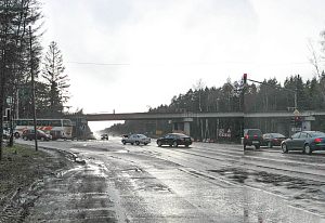 Въезд в Краснознаменск