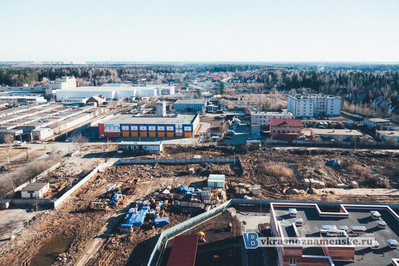 Фотографии с крыши на ул. Строителей г. Краснознаменск #Краснознаменск