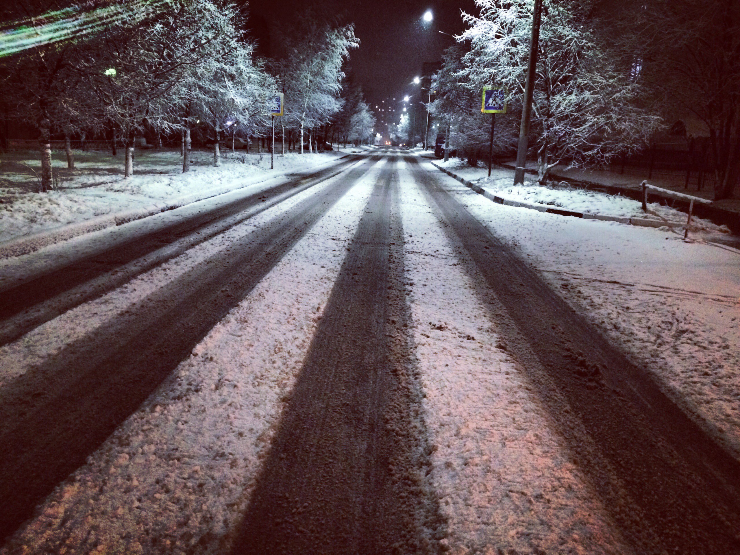 Второй заход зимы в Краснознаменске ❄️