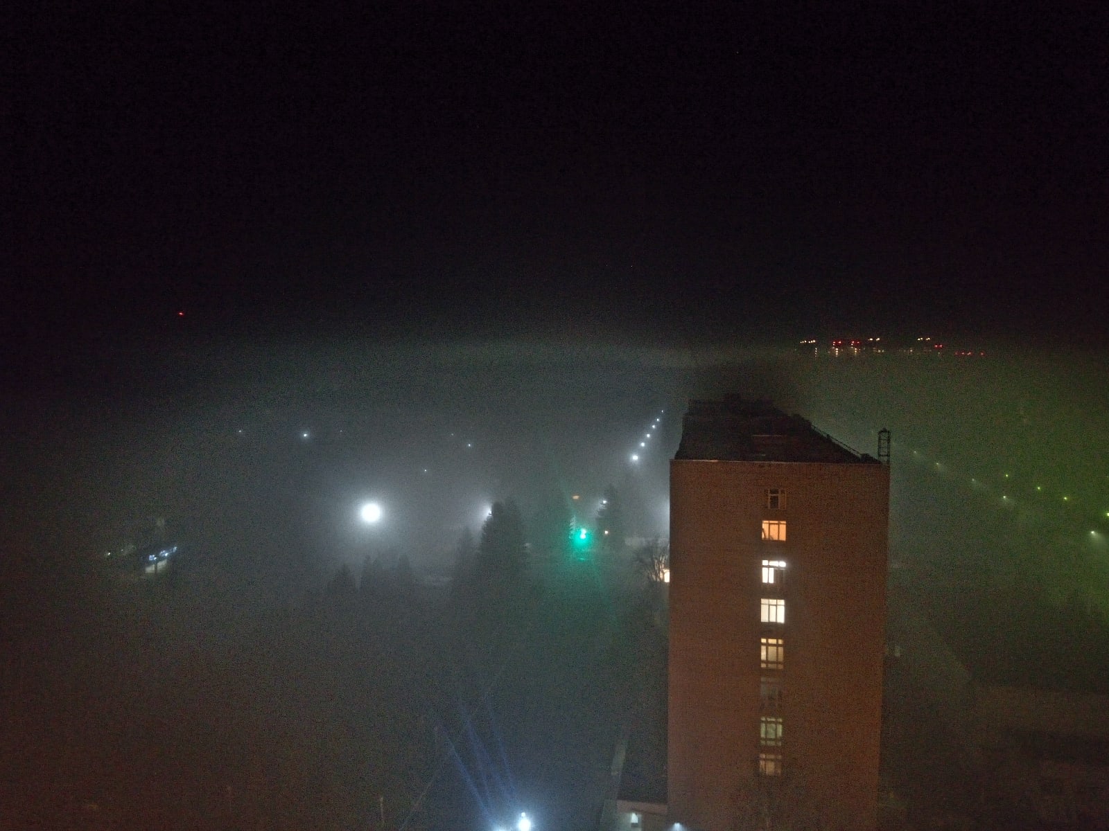 А вы видели Краснознаменск в тумане? ???? Михаил Мистрюков
