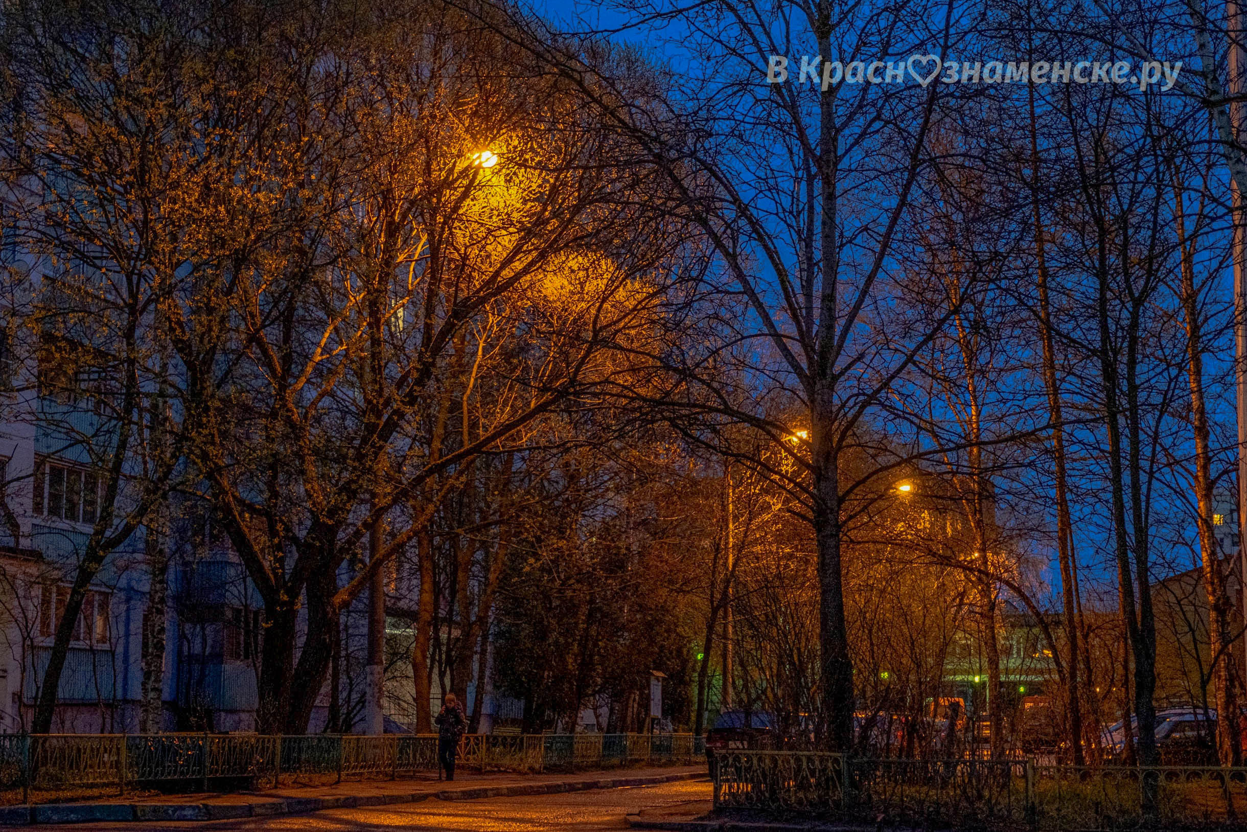 Вечер в Краснознаменске.  Делитесь и вы в комментариях фотог