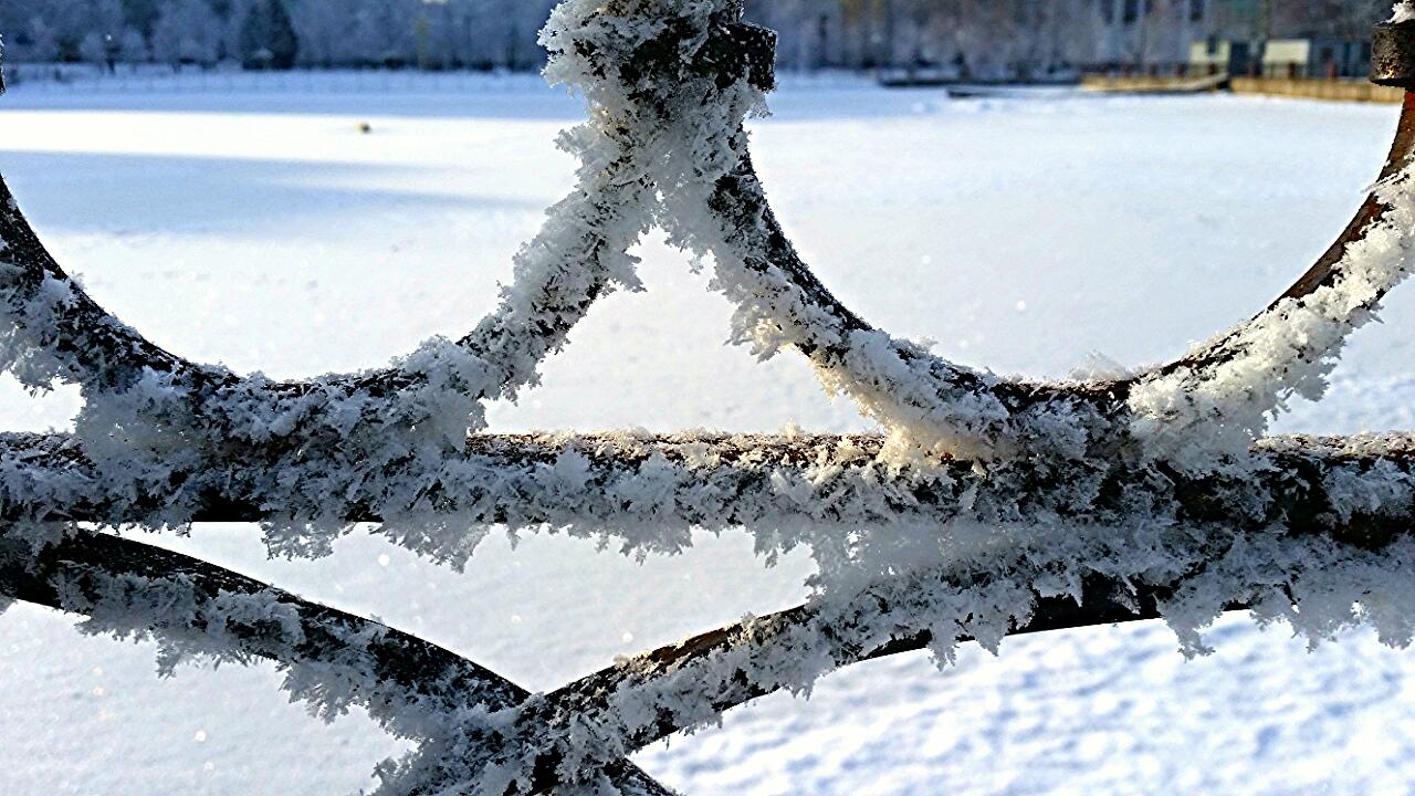 Зимний город — Краснознаменск