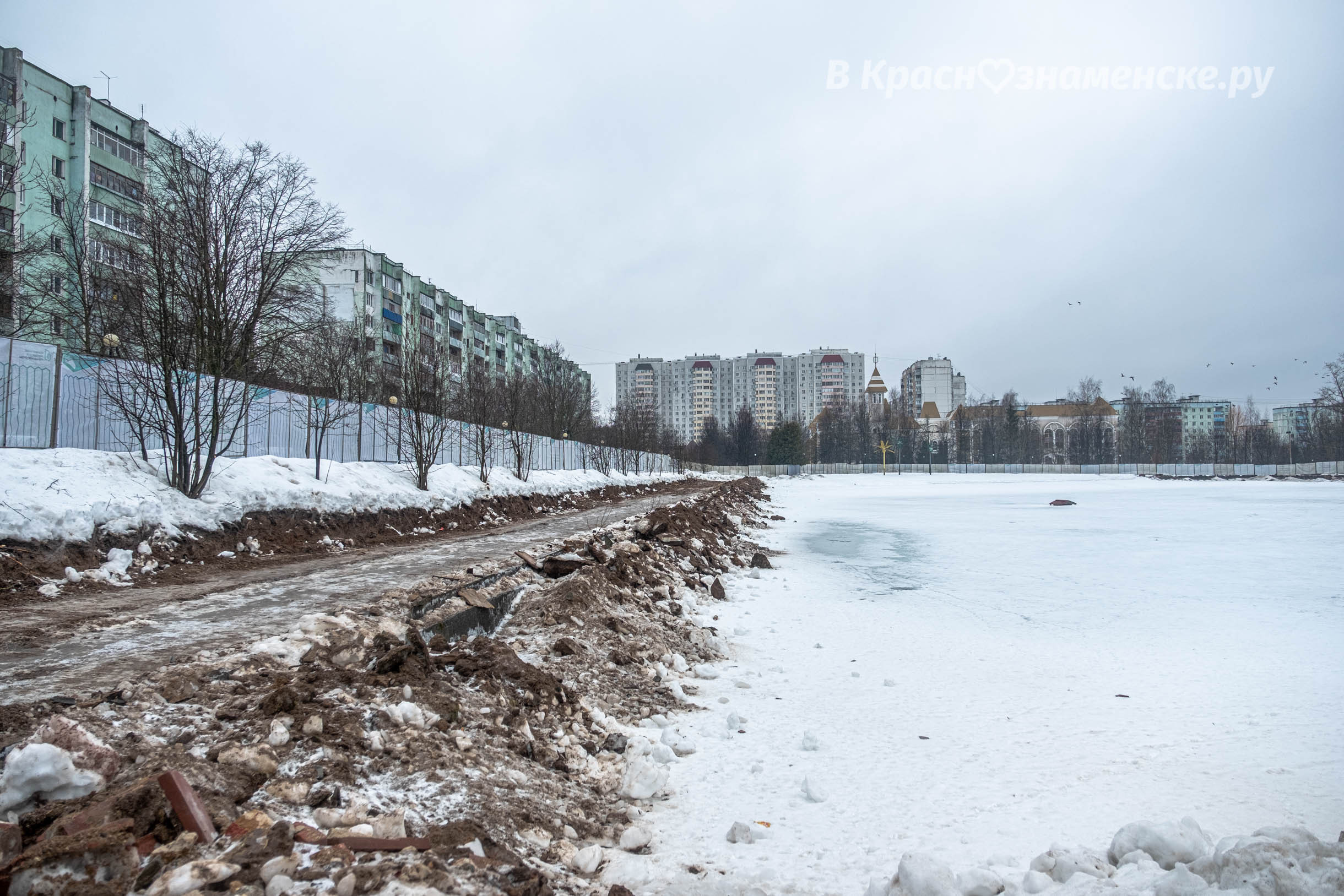 Коротко о том, что сейчас происходит на старом озере — Краснознаменск