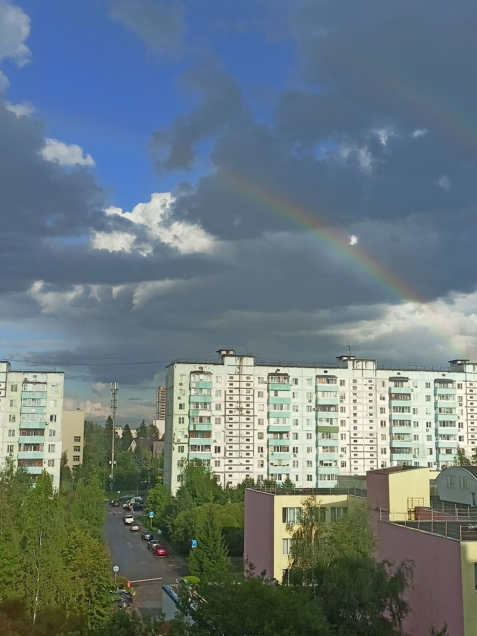 Радуга в городе